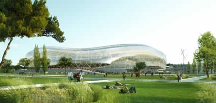 Vinci pressenti pour le futur stade éco-conçu de Nice 