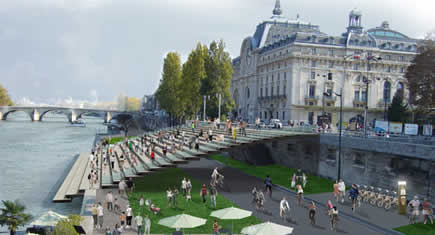 Paris : Tous appelés à se prononcer sur le réaménagement des berges de Seine
