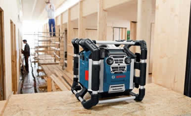 Bosch lance de nouvelles radios de chantier