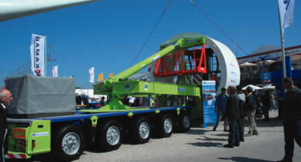 Transport de mâts d’éoliennes jusque 120 t