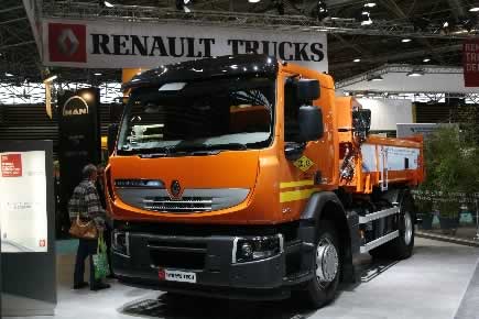 L’hybride de Renault Trucks séduit Colas 