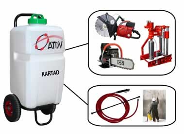 Kartao d’ATDV : une découpe béton sans poussière