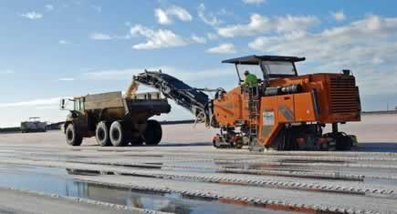 Wirtgen réalise la campagne de sel 2010 de Salin-de-Giraud