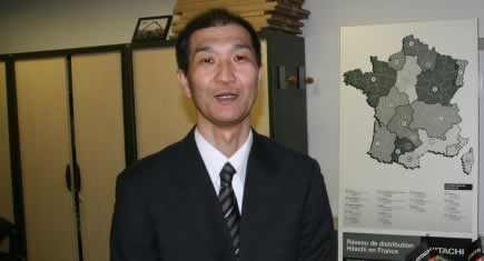 Haruyuki Shimada, président d’Hitachi Construction Machinery France