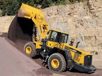 Komatsu lance 2 chargeuses  Large Converter 