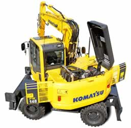 La PW148-8 de Komatsu est disponible en France
