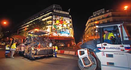 Le boulevard Haussmann se refait une beauté