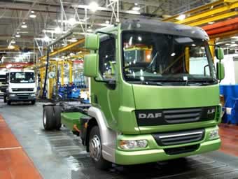 Mise en production du Daf LF Hybride