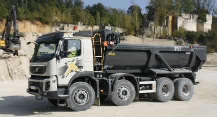 325 camions Volvo FMX commercialisés lors du Volvo Construction Tour