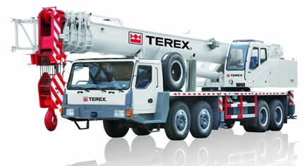 Terex expose sa grue sur camion LT 1070/1 à bC India