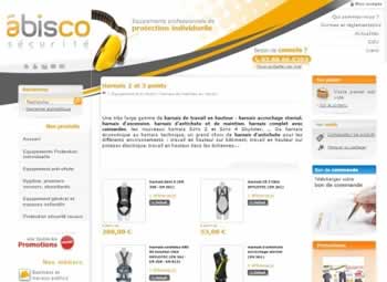 Abisco.fr, un site marchand dédié aux EPI