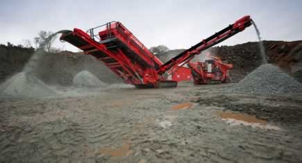 Nouveau crible Sandvik QA331