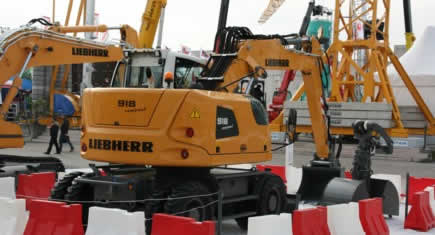 Nouvelle pelle compacte Liebherr