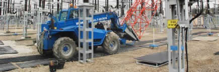 Altec France intervient sur le poste électrique de Villevaudé