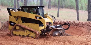 Les skid steer Cat haut débit à Samoter