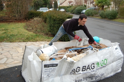Big Bag'n Go : un  éco-sac  pour les déchets de chantiers