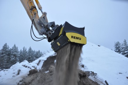 Nouveaux godets Remu à Conexpo