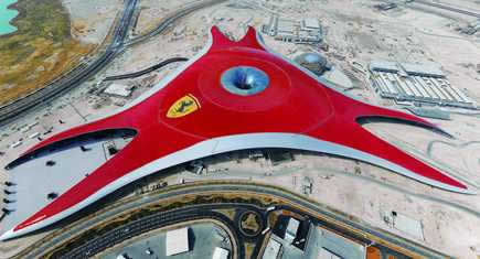 A Abu Dhabi, le Monde de Ferrari