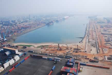 Projet d’aménagement du port de Cotonou, au Bénin 