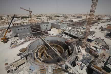 Station de pompage Doha Nord, au Qatar 
