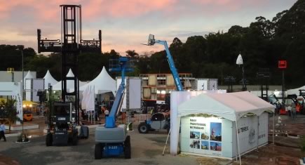 Terex Cranes expose au Brésil ses machines portuaires