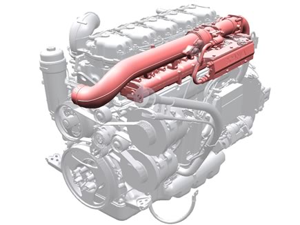 Scania : moteurs à gaz pour la distribution 