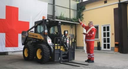 New Holland fournit la Croix Rouge italienne