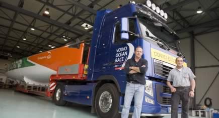 Un Volvo FH pour le transport de Groupama