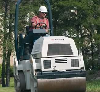 Rouleaux autoportés Terex : gamme complète 