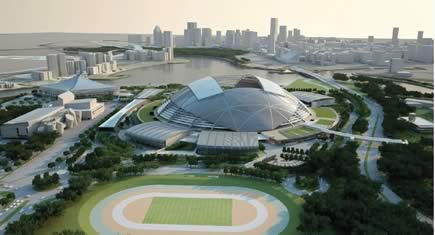 Sports Hubs, un complexe sportif de 770 M€