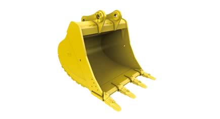 Caterpillar 374D et 390D : nouvelles pelles, nouveaux godets