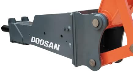 Marteau d’1,6 t pour Doosan