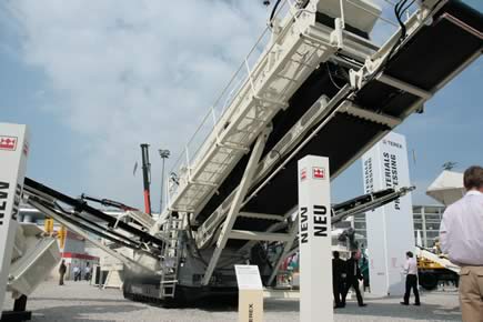 Terex Mobile Processing Equipment : la bande des 4 