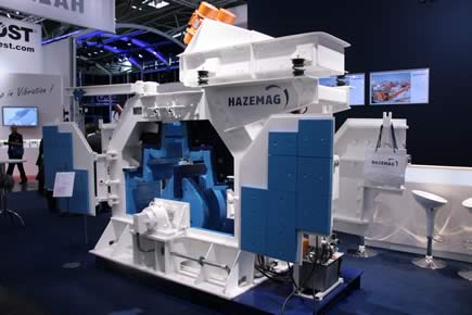 Concasseur percussion tertiaire Hazemag : l’AP-KV modernisé 