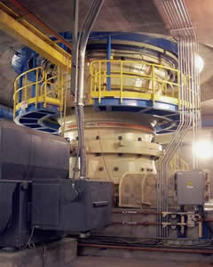 Concasseur giratoire primaire Superior 60-110 E Metso : nouvelle conception pour le giratoire 