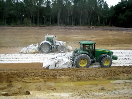 Rabaud : patins hydrauliques pour la Rotostab 330 