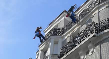 ATS sécurise une façade dans l’urgence
