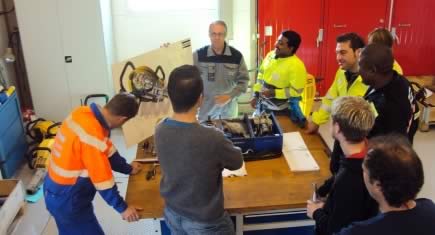 Centre de formation Atlas Copco pour outils BTP