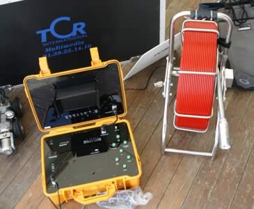 Contrôle de fourreau PE après tirage par forage dirigé