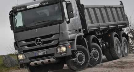 Le camion Actros, bien placé sur un marché qui repart