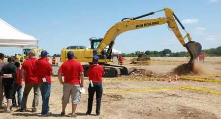 Ouvrard TP & BTP en phase avec le Grand Prix New Holland