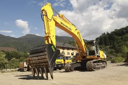 Guelpa TP maintient sa confiance à New Holland Construction avec la E385B