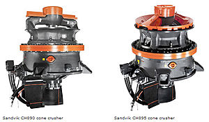 Deux nouveaux cônes pour Sandvik