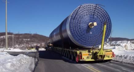 Remorques modulaires Nicolas : un convoi de 300 tonnes