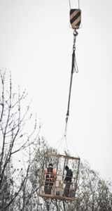 Elévation de personnes : les grues proscrites