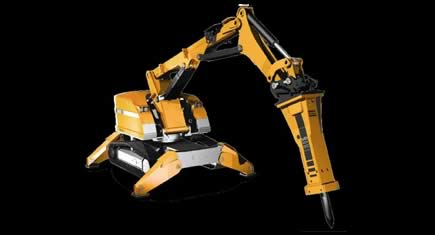 Démolition: Brokk monte à 11 t