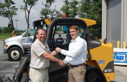 Volvo CE fait gagner ses clients à Vegas