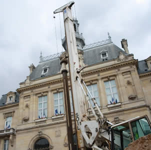 Eiffage sur le chantier du parking d’Asnières-sur-Seine