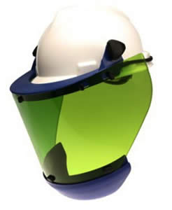 Casque de protection pour électriciens