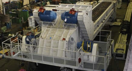 Deux concasseurs géants Hazemag pour la Chine